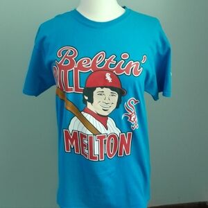 Chicago White Sox Beltin’ Bill Melton Village of Bedford Park IL T-Shirt.